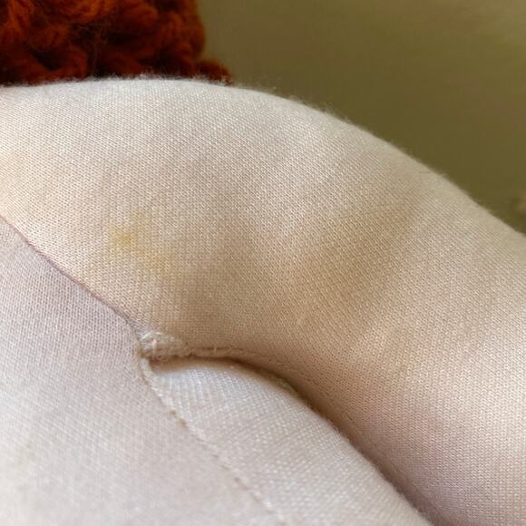 VTG Handmade Soft Sculpture Cabbage Patch Little People STYLE Fabric Doll Baby - Picture 11 of 15